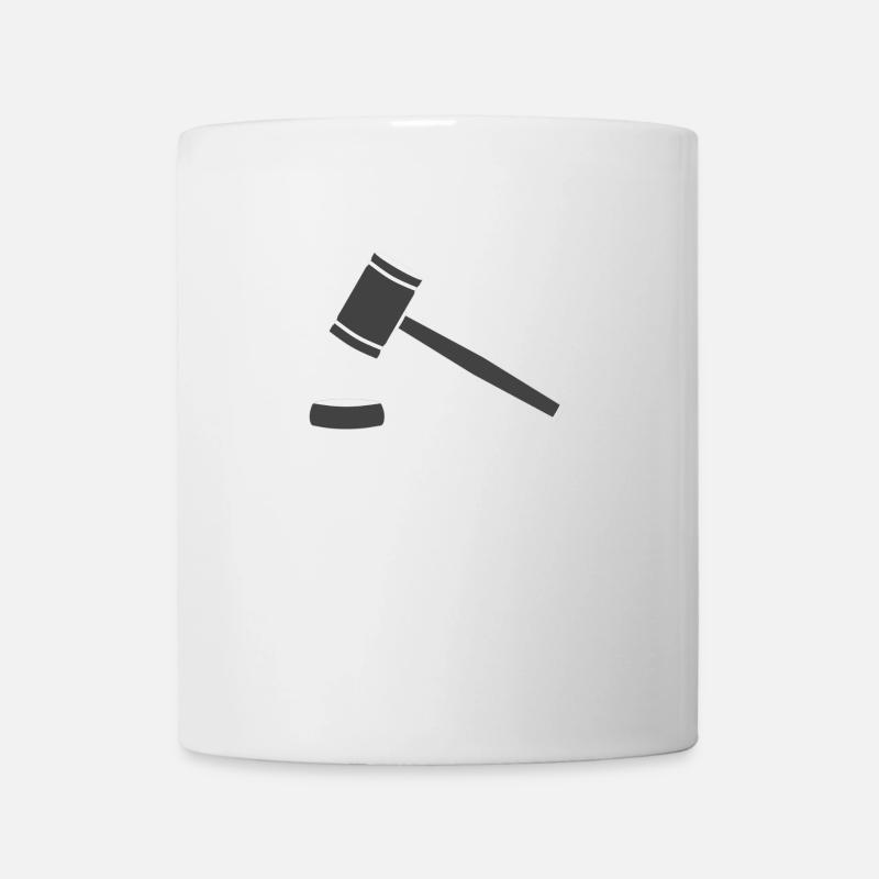 Richterhammer - Tasse - Weiß