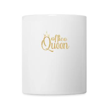 OFFICE QUEEN - Tasse - Weiß - Vorne