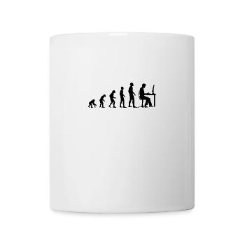 Evolution Gamer PC Videospiele Computer - Schwarz - Tasse - Weiß - Vorne