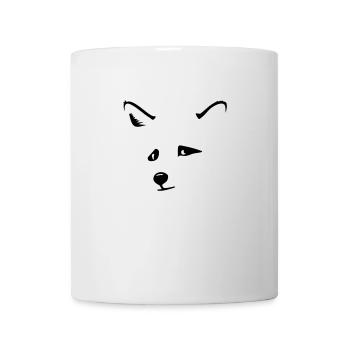 Fuchskopf / fox head (1c) - Mug - white - Front