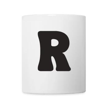 R - Tasse - Weiß - Vorne