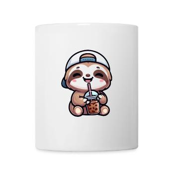 Designs pour enfants – Fluffy Sloths - Mug blanc - blanc - Devant