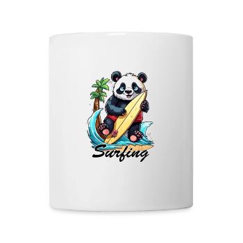 Panda / Tier / Zoo / Bambus / Wild / Kindlich - Tasse - Weiß - Vorne