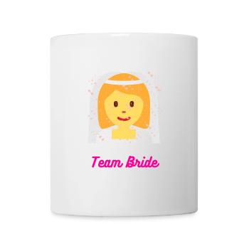 Team Bride - Bachelor Party Bride - Mug - white - Front