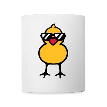 cool chick (rd) - Mug blanc - blanc - Devant