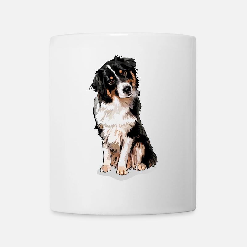 AUSTRALIAN SHEPHERD Aussie Hunde Hund Wilsigns - Tasse - Weiß
