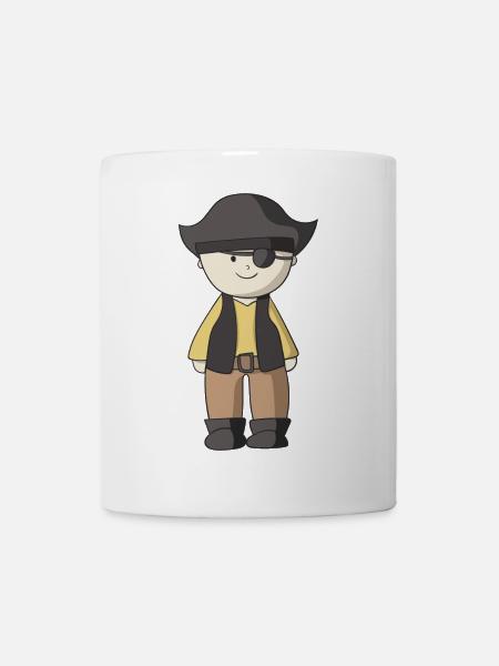 Pirat - Tasse - Weiß