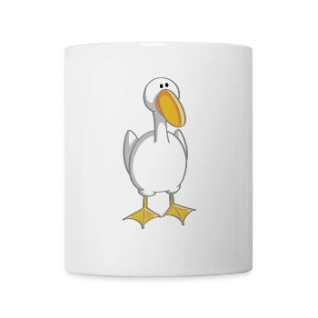 Little goose - drakes - duck - ducklings - geese - Mug - white - Front