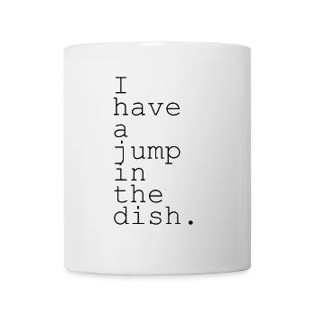 J'ai un plongeon dans le bol - Mug blanc - blanc - Devant