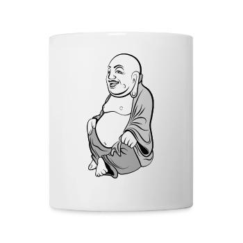 Buddha - Tasse - Weiß - Vorne