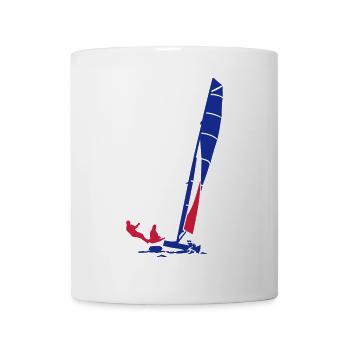 katamaran_1 - Mug blanc - blanc - Devant
