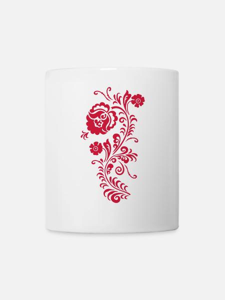 Ornament - Tasse - Weiß
