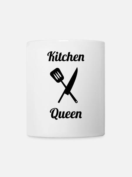 Kitchen Queen - Tasse - Weiß