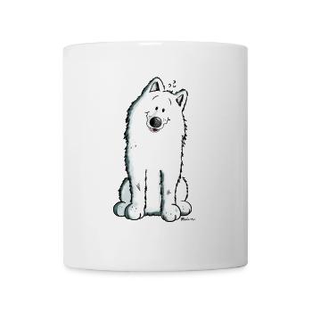 Cute Samoyed - Mug - white - Front