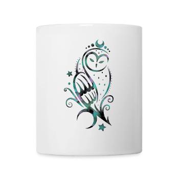 Owl Snowy Owl Watercolor - Mug - white - Front