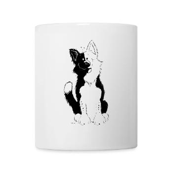 Cute Border Collie - Mug - white - Front