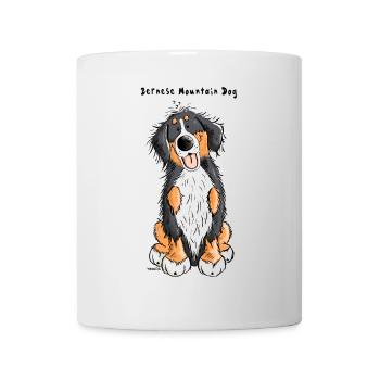 Bouvier bernois - Mug blanc - blanc - Devant