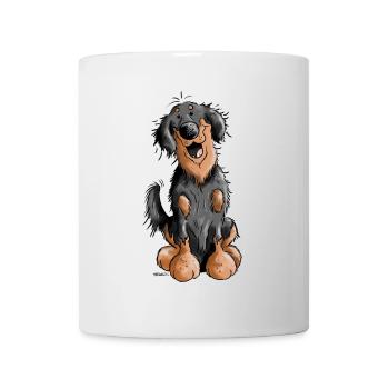 Mignon Hovawart - Mug blanc - blanc - Devant