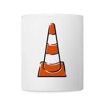 Bauhütchen - Tasse - Weiß - Vorne