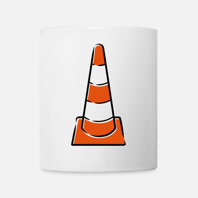 Chapeaux de construction - Mug blanc - blanc