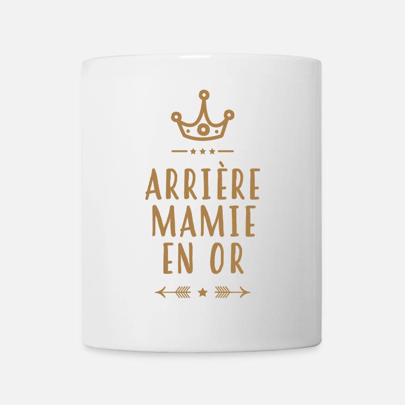 Mamie / Mamy / Grand Mere / Grand-Mère / Bébé - Mug blanc - blanc