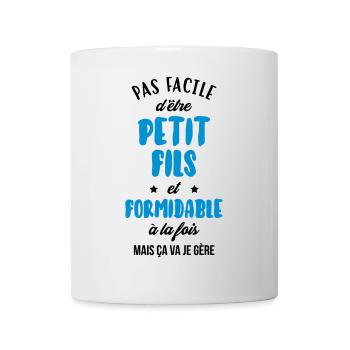 Sohn / Tochter / Familie / Mädchen - Tasse - Weiß - Vorne