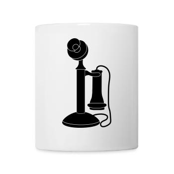 Old_Telephone_vt8 - Mug - white - Front