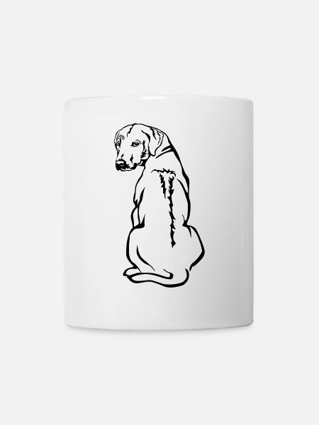 Rhodesian Ridgeback - Tasse - Weiß