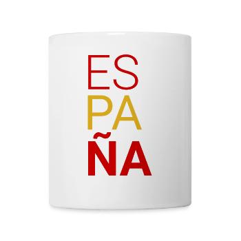 Spanien - Tasse - Weiß - Vorne
