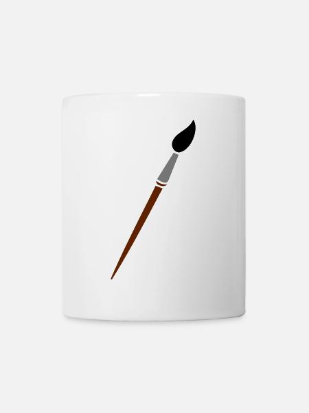 paint brush - Mug - white