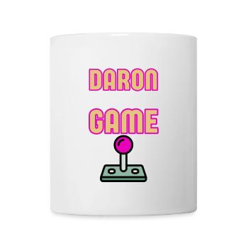 Je suis un Daron Dans dans le Game - Humour Papa - Mug blanc - blanc - Devant