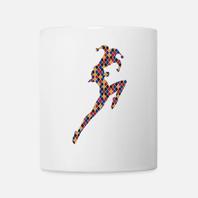 Harlekin - Tasse - Weiß