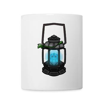 Poussy Sous Lanterne ! By Pousse2Bambou ! - Mug - white - Front