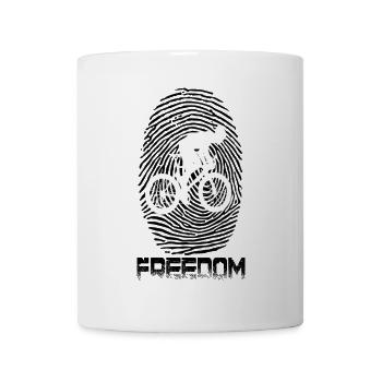 MTB Bike - Tasse - Weiß - Vorne