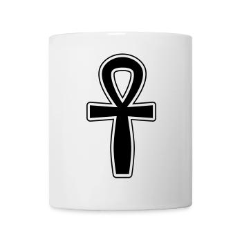 Symbole Ankh - Mug blanc - blanc - Devant