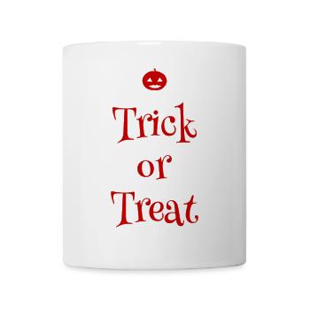 Tous les Halloween : style citrouille effrayante - Mug blanc - blanc - Devant