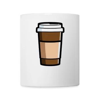 Kafee to Go Morgenmensch - Tasse - Weiß - Vorne