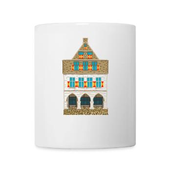 Werne a. d. Lippe, Historisches Rathaus - Tasse - Weiß - Vorne