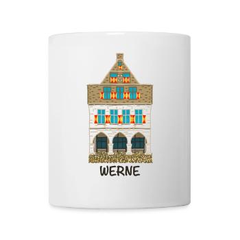 Werne, Kreis Unna, Altes Rathaus - Tasse - Weiß - Vorne