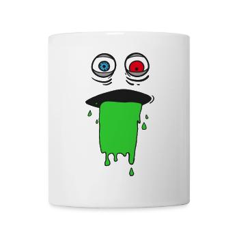 Monstre de boue - Mug blanc - blanc - Devant