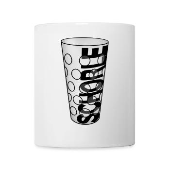 Schorleglas black - Tasse - Weiß - Vorne