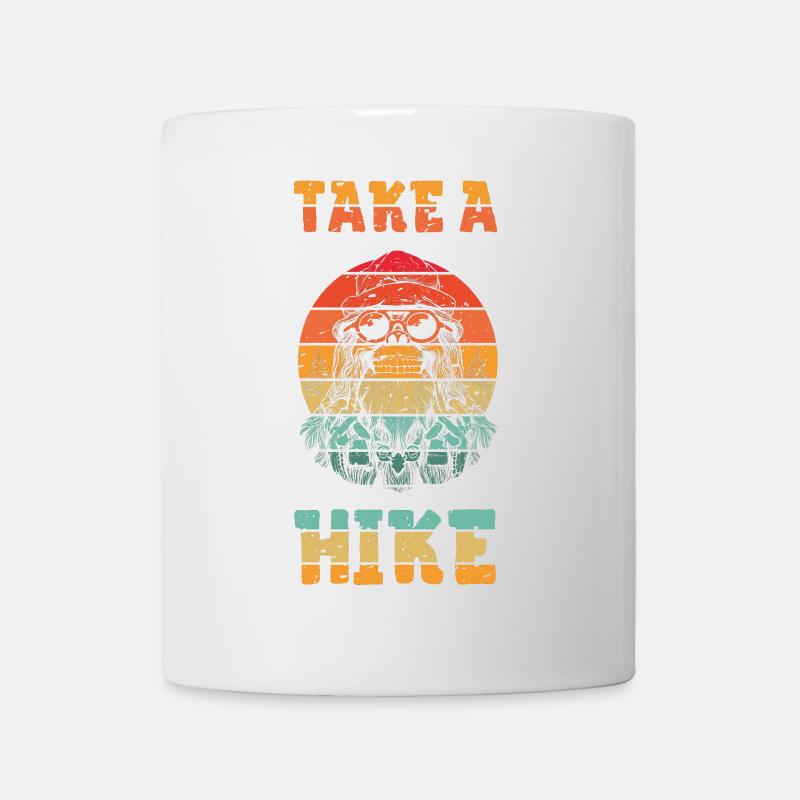 Take a hike - Tasse - Weiß