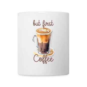 mais d’abord Café - Mug blanc - blanc - Devant