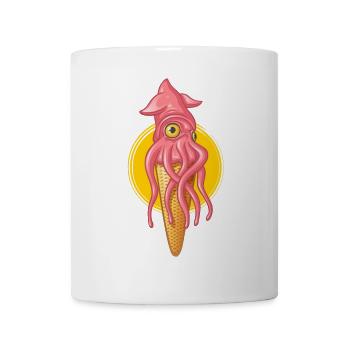 glace encornet - Mug blanc - blanc - Devant