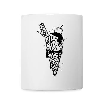 Brainfood 3 - Mug - white - Front