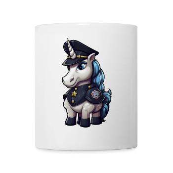 Police Unicorn - Mug - white - Front