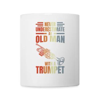 Funny Trumpet Grandfather - Mug - white - Front
