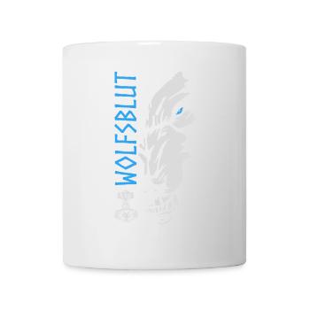 Sang de loup, Viking, Thor, Loup, Odin, Nord, Valhalla - Mug blanc - blanc - Devant