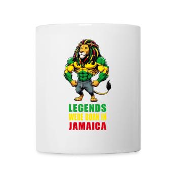 Jamaica lion reggae music - Mug - white - Front