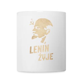 Lenin lebt - Tasse - Weiß - Vorne